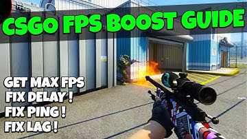CSGO MAX FPS Boost Guide / HUGE FPS Increase With Any Setup! ( Fix Stutters & Lag )