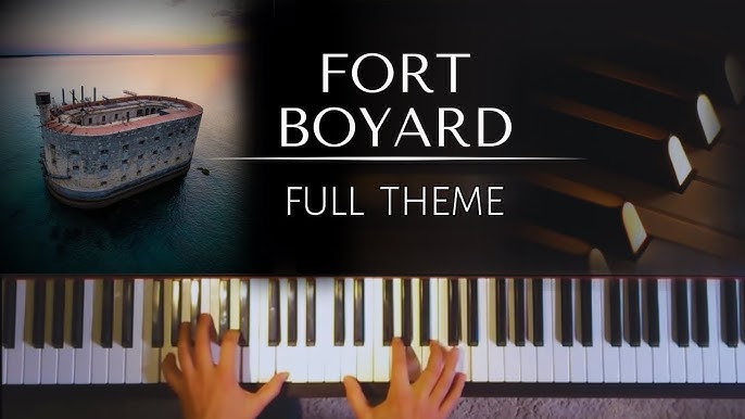 Fort Boyard - Intro Theme Song EASY Piano Tutorial (Sheet Music + midi) +  Synthesia cover 