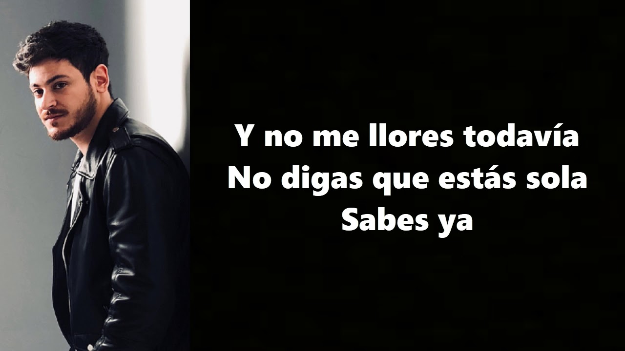 POR TI ESTARÉ- CEPEDA- LETRA