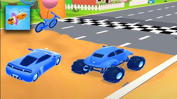 Shape-shifting 🚗🚲🚤 all levels walkthrough gameplay android iOS #18