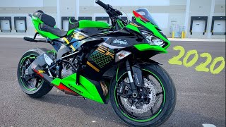 Kawasaki ZX6R 2020. Обзор на дорожный суперспорт. Тест максималки кавасаки. ZX636R 2020.