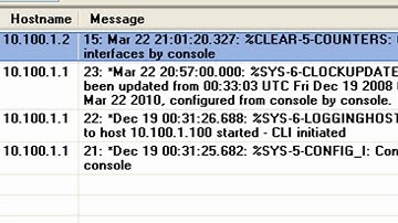 Configuring Syslog Server On Cisco Routers Lab - Part 1
