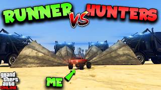 RC Bandito VS 4 Phantom WEDGES! | GTA Online Manhunt