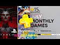 FREE GAMES in July 2025 | PS Plus Essential | Extra &amp; Premium