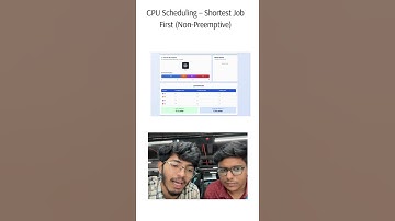 Shortest Job First (SJF) – Non-Preemptive Scheduling Algorithm in os