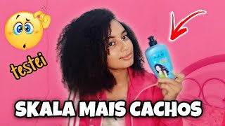 SKALA MAIS CACHOS CREME DE PENTEAR RESENHA CABELO CRESPO