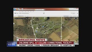 HAZMAT situation at Erie County correctional facility