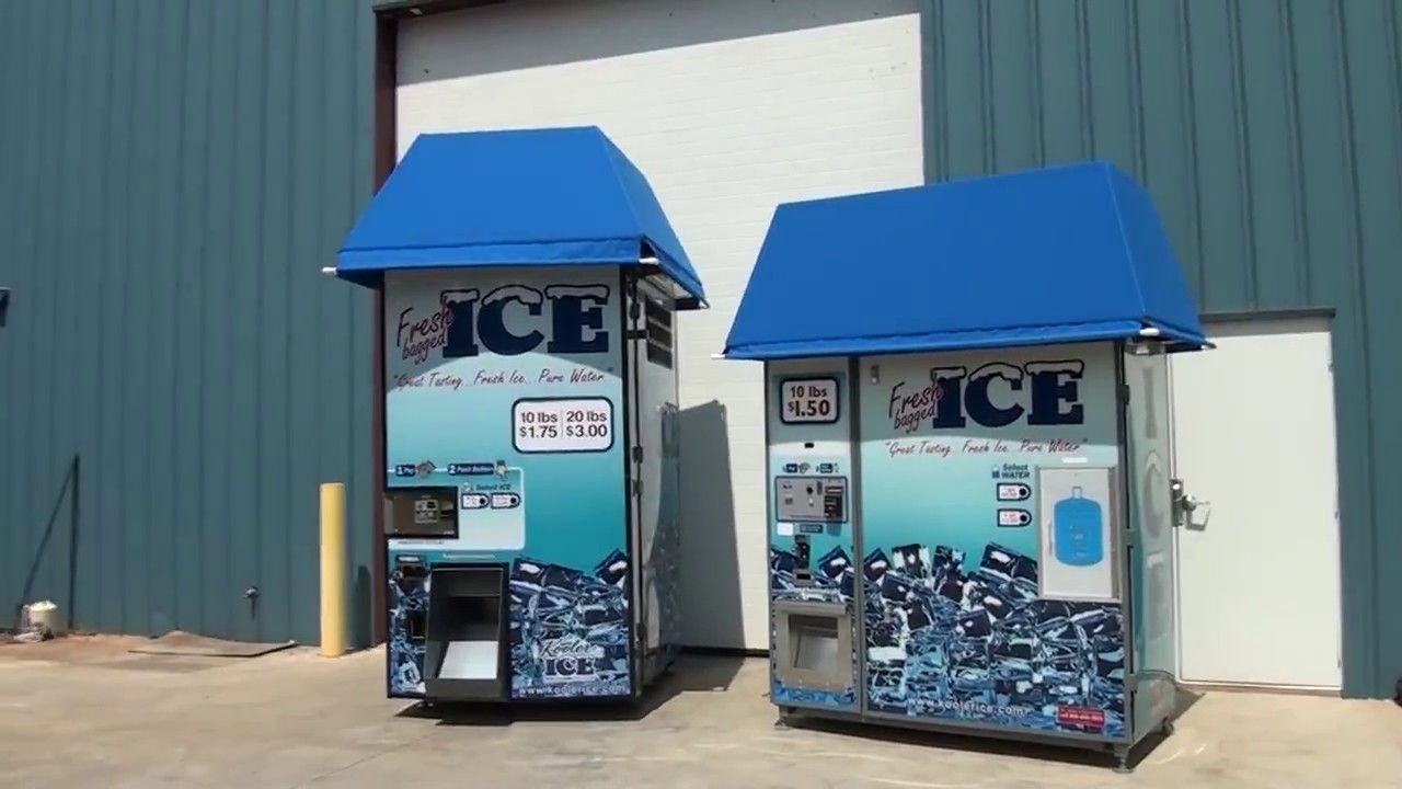 Commercial Ice Vending Machine Options - Everest