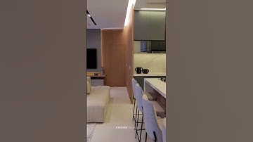 Chỉ từ 200 triệu bạn sẽ sở hữu ngay không gian bếp hiện đại tặng bố mẹ ở quê #shorts #thietke