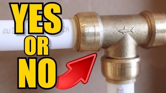 How to Install SharkBite Push-to-Connect Fittings 
