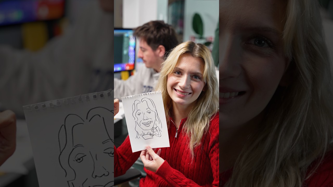 On a essayé des caricatures…