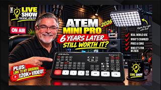 ATEM Mini Pro in 2026 - 6 Years Later & 123,000 Views, Would I still Buy it