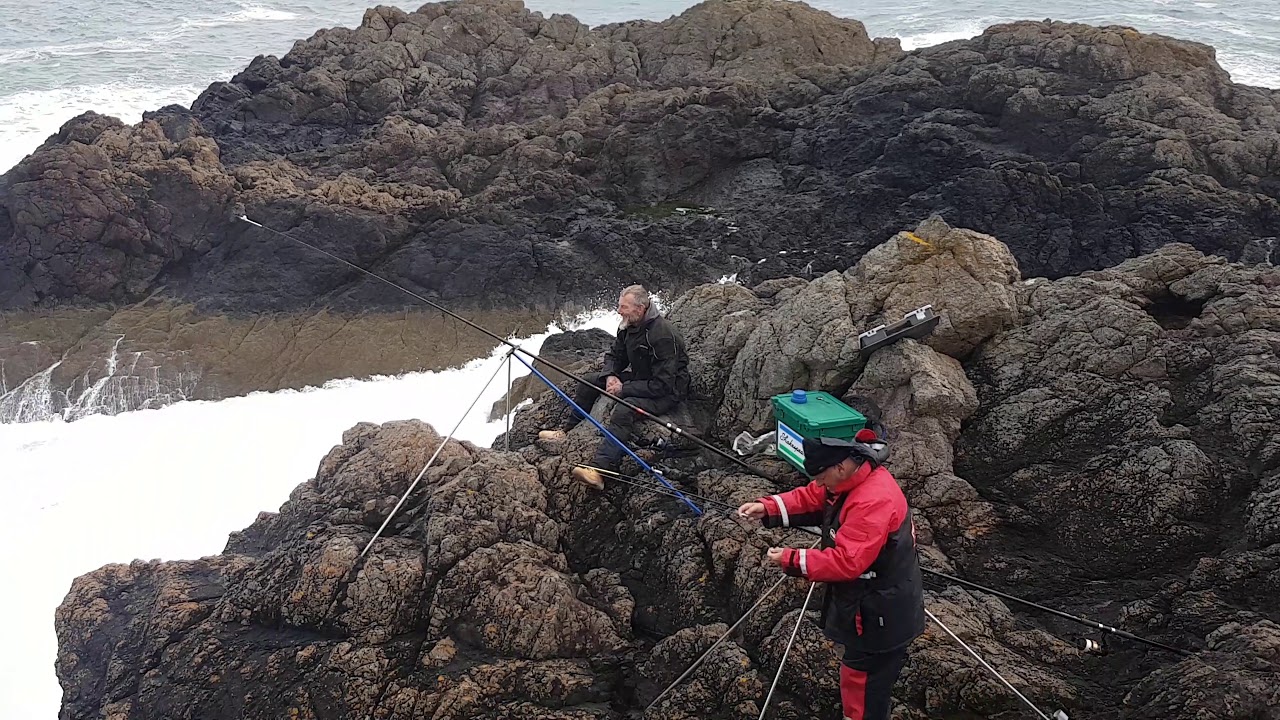 Fishing at Eyemouth to rough wasting are time - YouTube