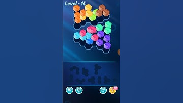 Block Hexa Puzzle Rainbow D Level 14 Walkthrough