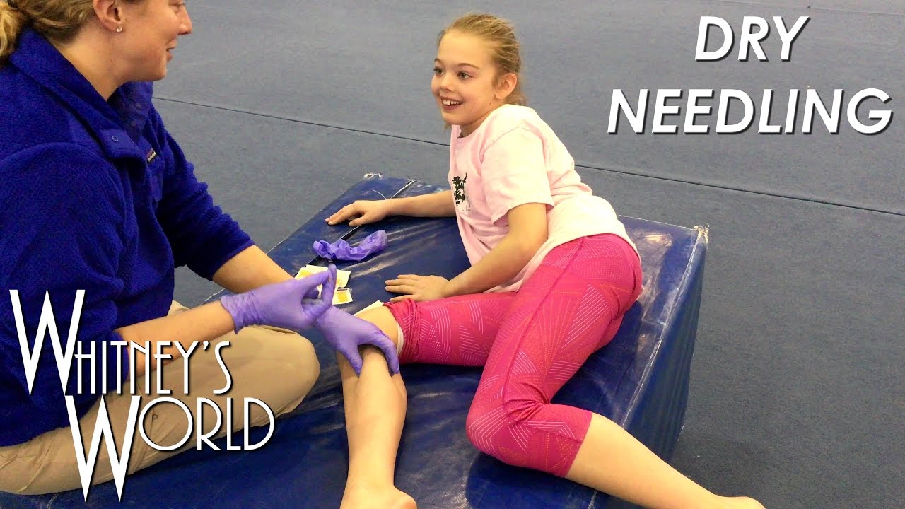 Dry Needling Tough Gymnast Stick a Needle in my Knees Please YouTube