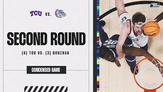 Gonzaga vs. TCU - Second Round NCAA tournament extended highlights