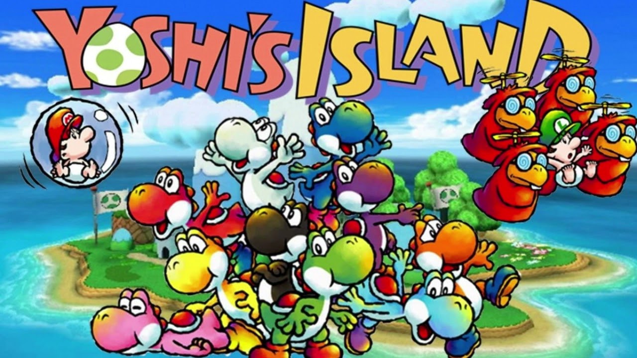 Yoshi's Island - Flower Garden 1 Hora