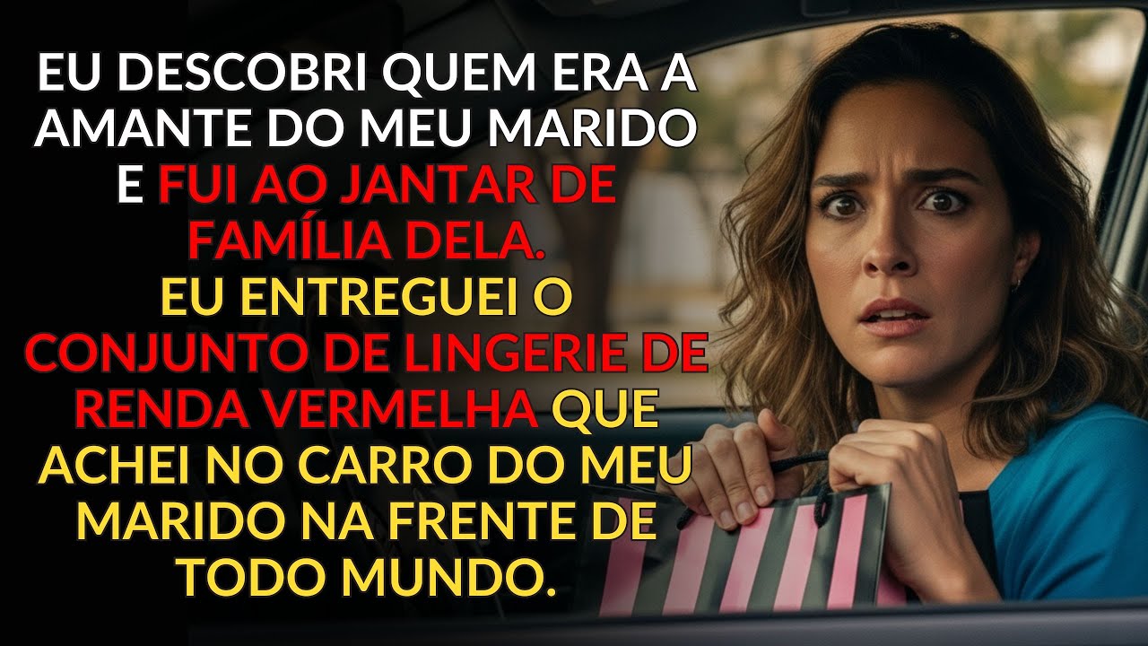 Descobri a amante do meu marido, então entreguei a lingerie vermelha dela na frente de toda família!