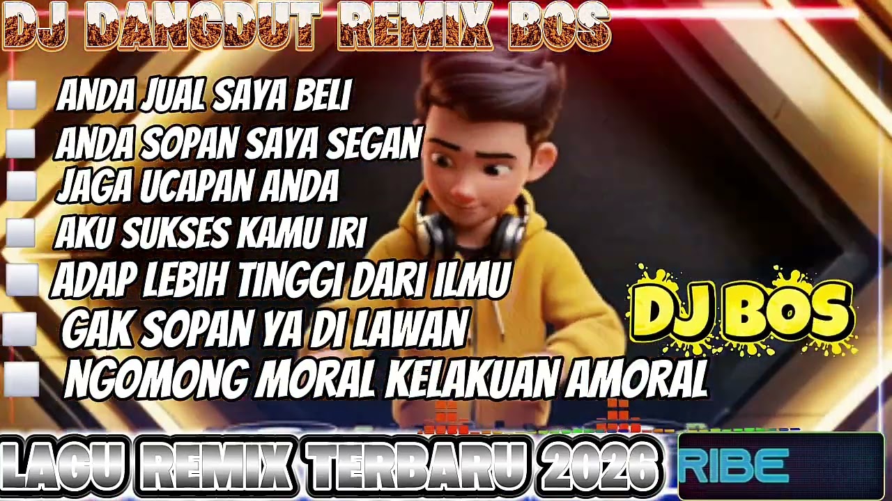 🔴DJ DANGDUT REMIX BOS🔥🎧ANDA JUAL SAYA BELI🎧#djindonesia2025 