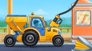 Harvester Tractor Farming Simulator 2021 - Farm Harvester Tractor Driving Mobile Game Part 1 screenshot 5