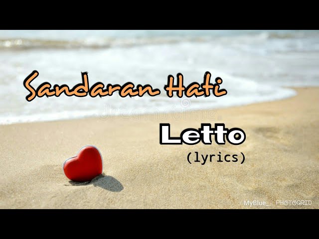 LETTO - SANDARAN HATI