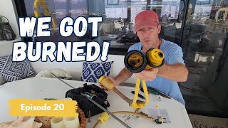 Boat Projects CONTINUE to turn our Excharter catamaran into a blue water cruiser | Ep 20