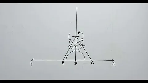To construct an equilateral triangle of a given altitude