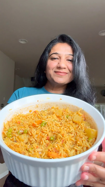Airfryer Pulav recipe