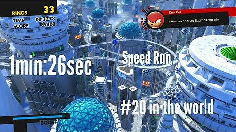 Sonic Forces-Null Space Speedrun (01:26.08) Top 20