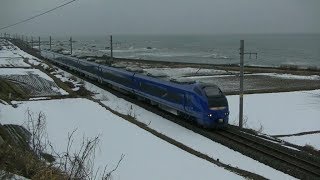 E653系1000番台U106編成(瑠璃色) いなほ5号@2018.2.25