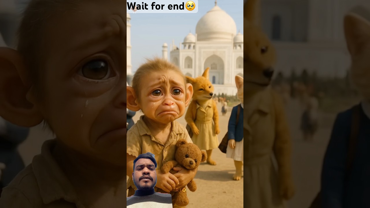 🥹 monkey tajmahal 