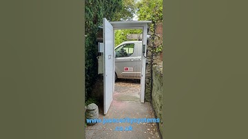 J&A Security Systems in Exeter with a BFT E5 motor to automatically open for disabled access.