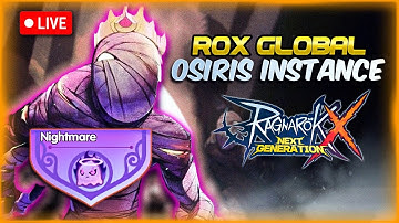 [ROX GLOBAL] Ancient Pyramid Nightmare Mode LVL 48+ (OSIRIS) Full Guide  - ROX Global