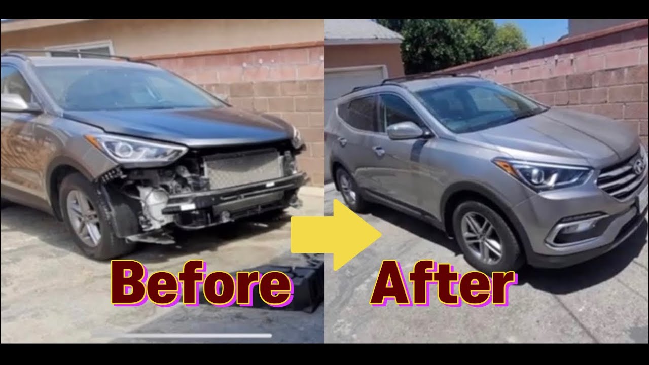 2018 Hyundai Santa Fe Sport Bodywork made easy. YouTube