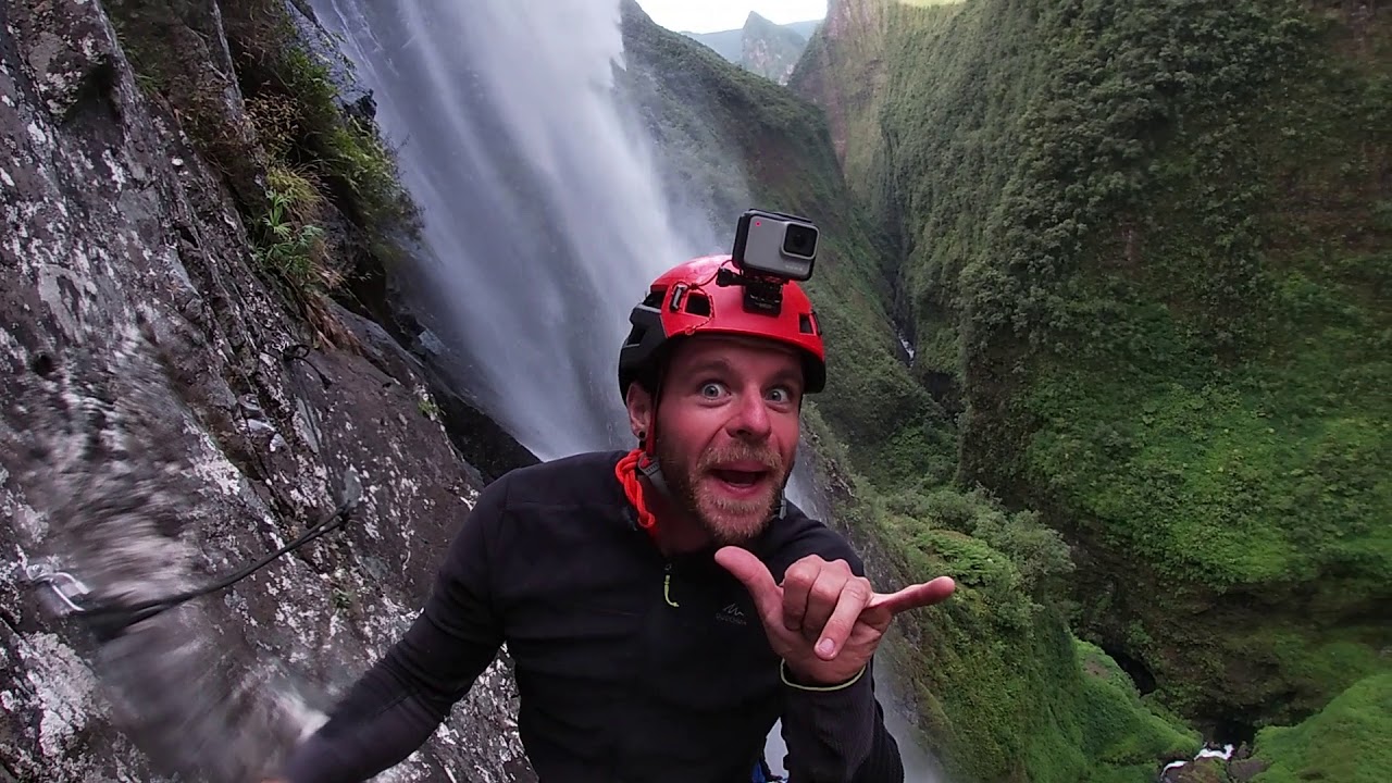 Canyon Trou de Fer par Bras de Caverne Canyoning Île de la Réunion