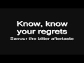 Arch Enemy - No More Regrets (lyrics) HD