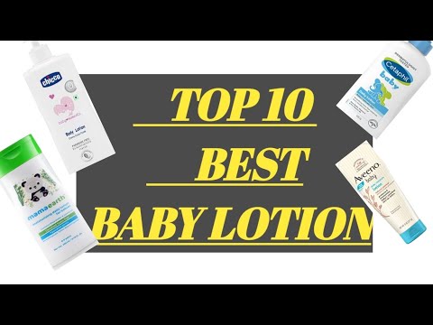 TOP 10 Best Baby Lotion | Best body lotion for Babies - YouTube