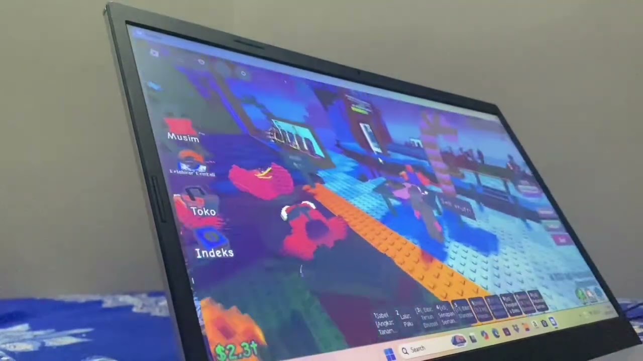 AKU BERMAIN GAME ROBLOX LAGI DI MAP TANAMAN VS BRAINROT!!