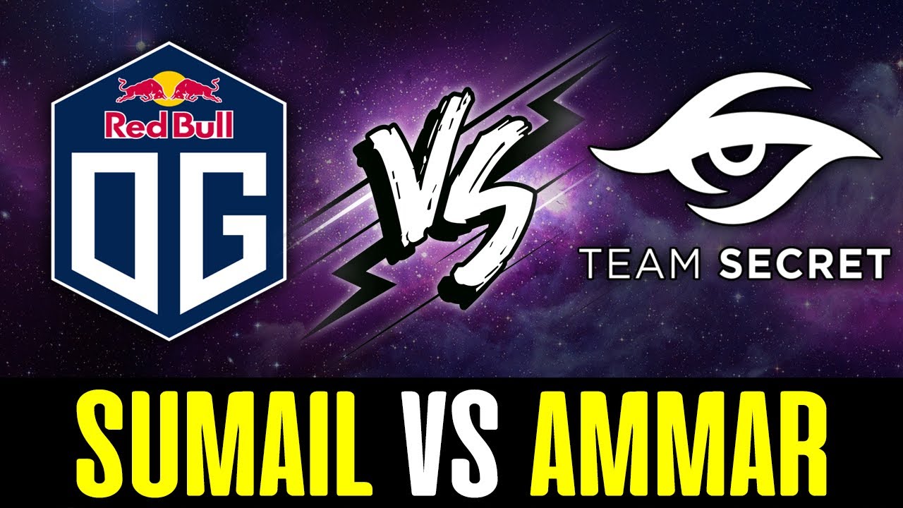 OG vs SECRET - AMMAR vs SUMAIL in EU ranked DOTA 2