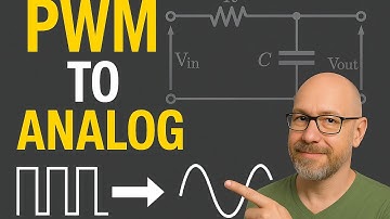 PWM to analog converter