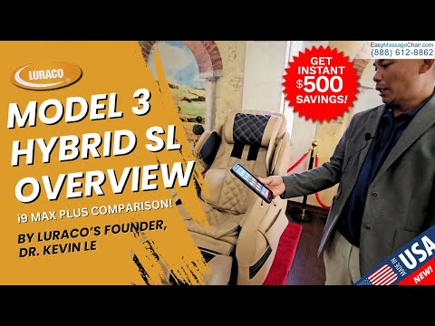 Luraco Model 3 Massage Chair Overview by Luraco’s Founder