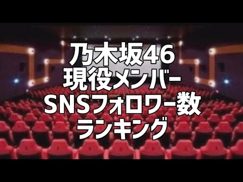 乃木坂46現役メンバーSNSフォロワー数ランキング