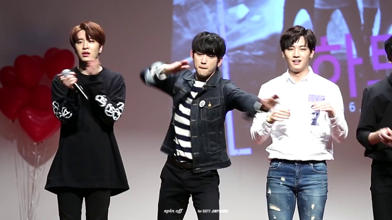 161015 MINI FANMEETING - GOT7 2배속 랜덤 플레이 댄스 (진영 focus)