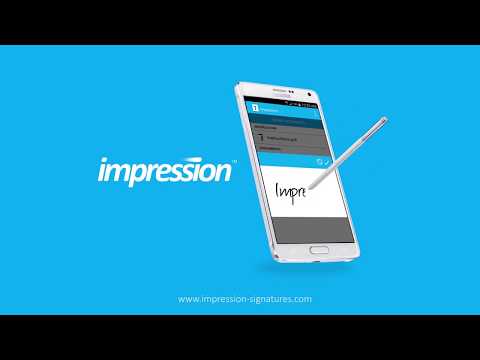How To: Impression Web Signing