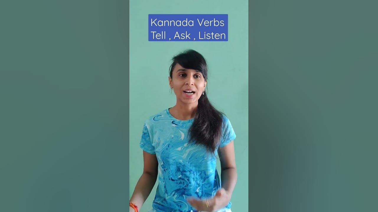 Kannada Verbs Ask Listen Tell Kannada 1minutekannadaclass YouTube kannada-verbs-ask-listen-tell-kannada-1minutekannadaclass-youtube