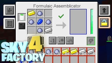 Polymer Clay Autocrafting! - Minecraft Sky Factory 4 #25