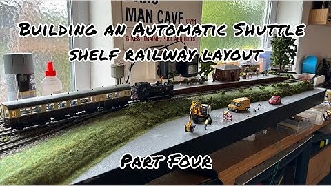Model Railway Shuttle Unit Ikea Shelf Layout Build 1:76 | Part Four