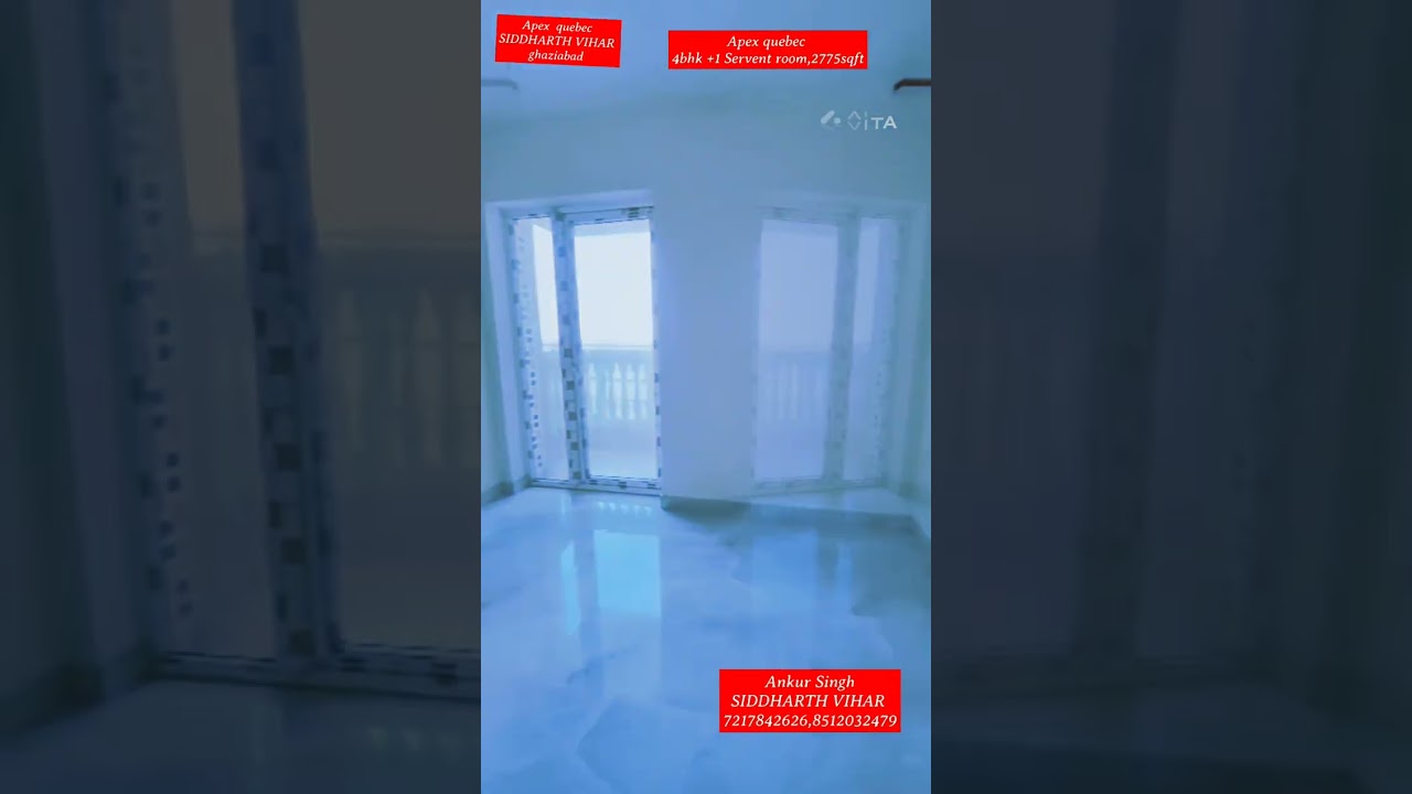 Apex quebec 4bhk luxurySEGMENTS ghaziabad SIDDHARTH VIHAR 