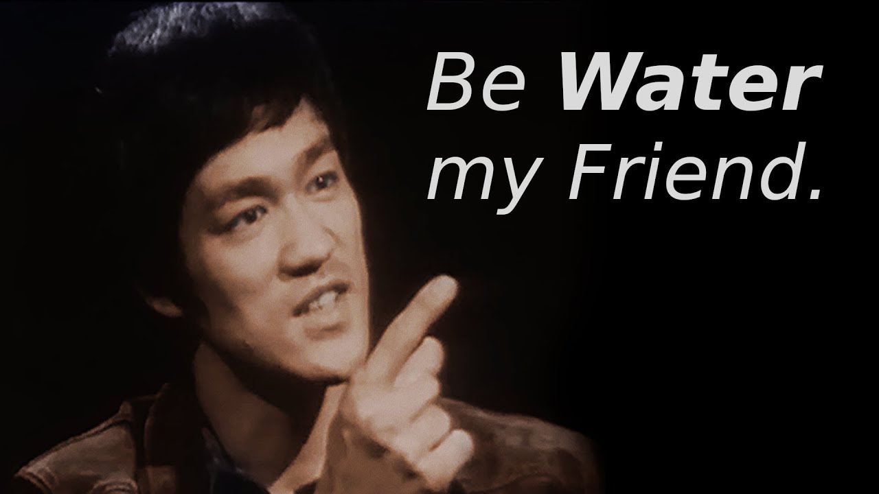 Colorized!) Bruce Lee - Be Water My Friend - YouTube