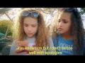 Haschak Sisters -Sorry (Lyrics on Video )